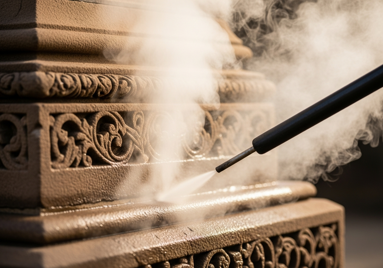 High Country Restoration Services — surface cleaning and monument restoration in Alberta